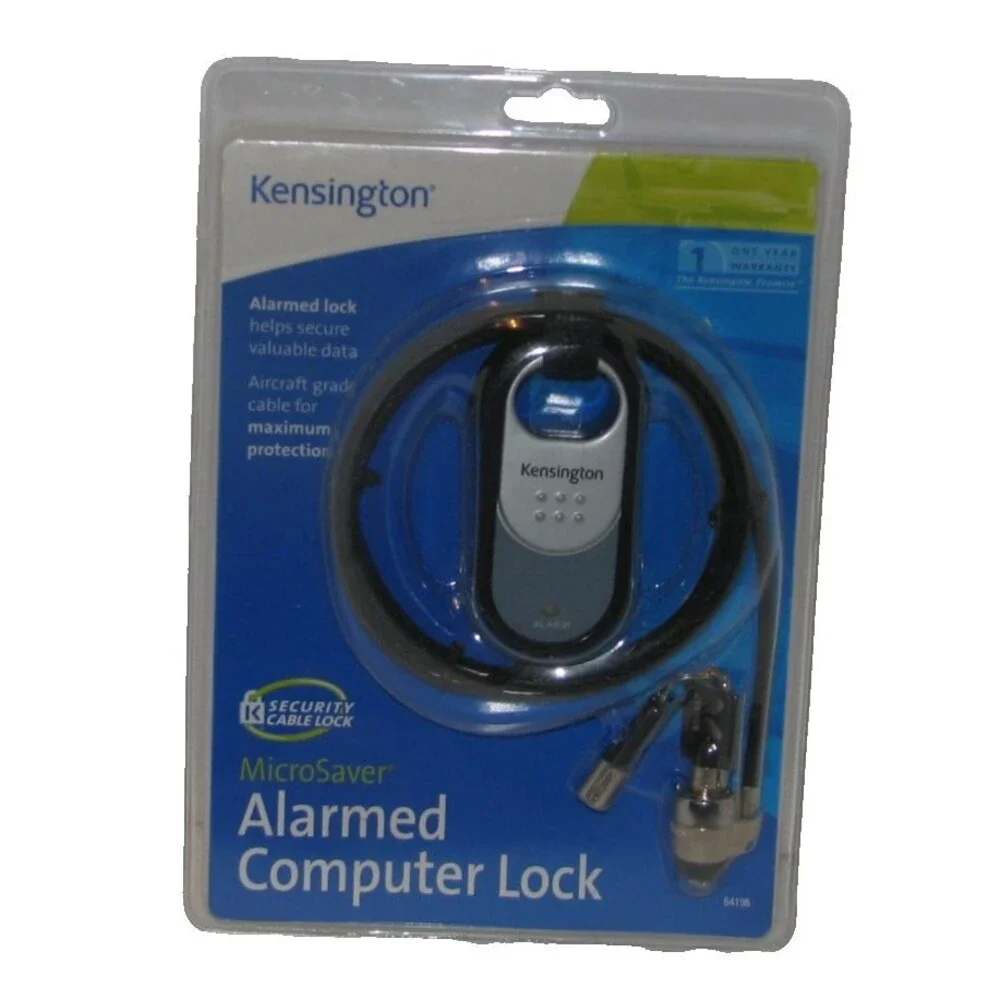 Kensington Microsaver Alarmed Computer Lock 64196-NEW Sealed